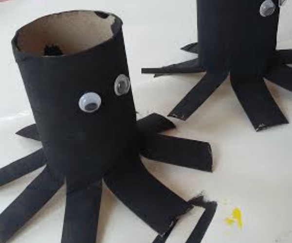 Spider Toddler Craft