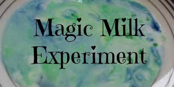 The Magic Milk Experiment