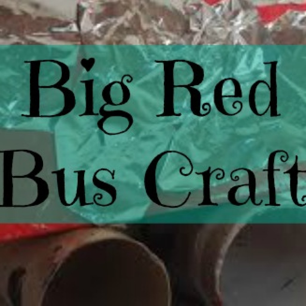 Big Red Bus Craft