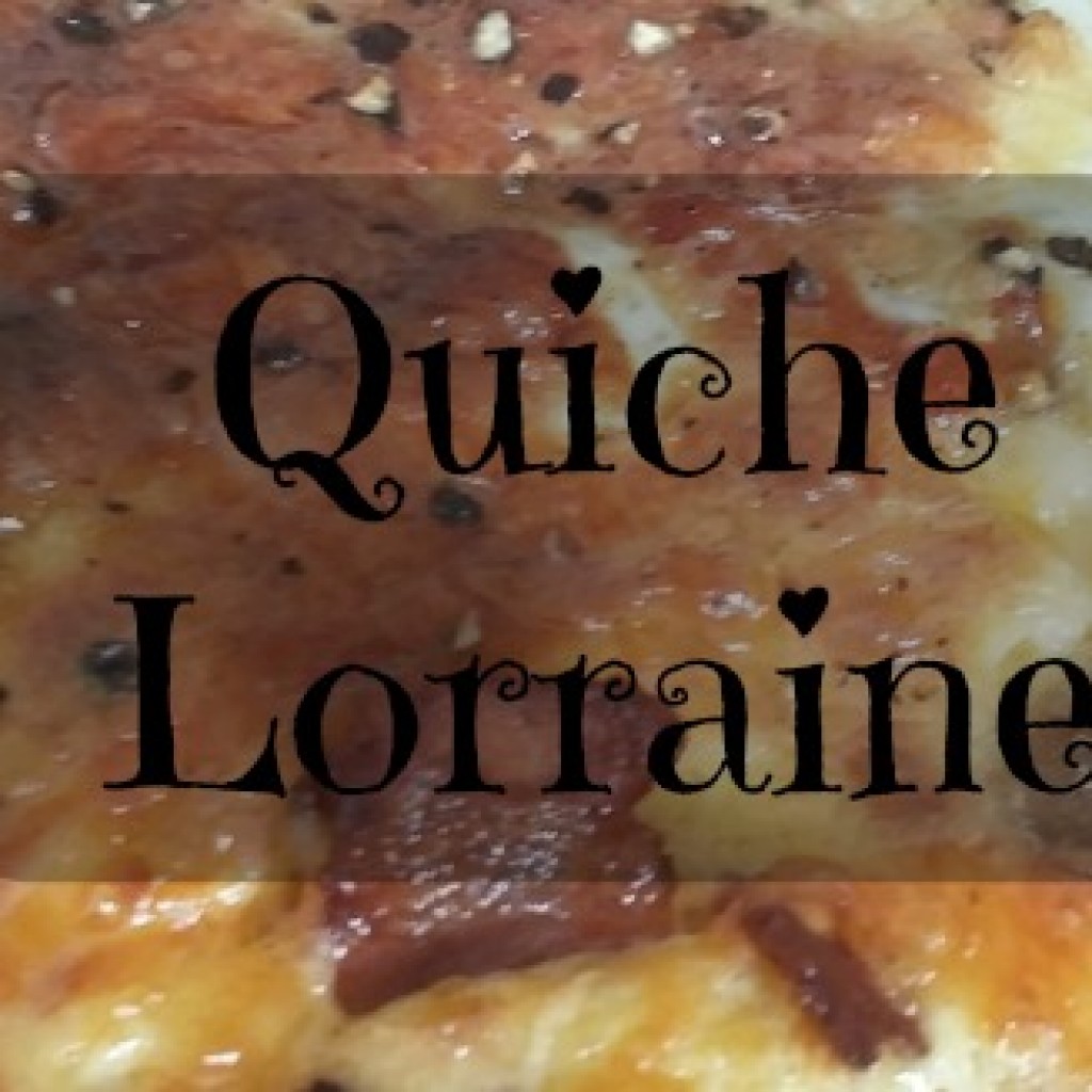 Food for Thought; Quiche Lorraine