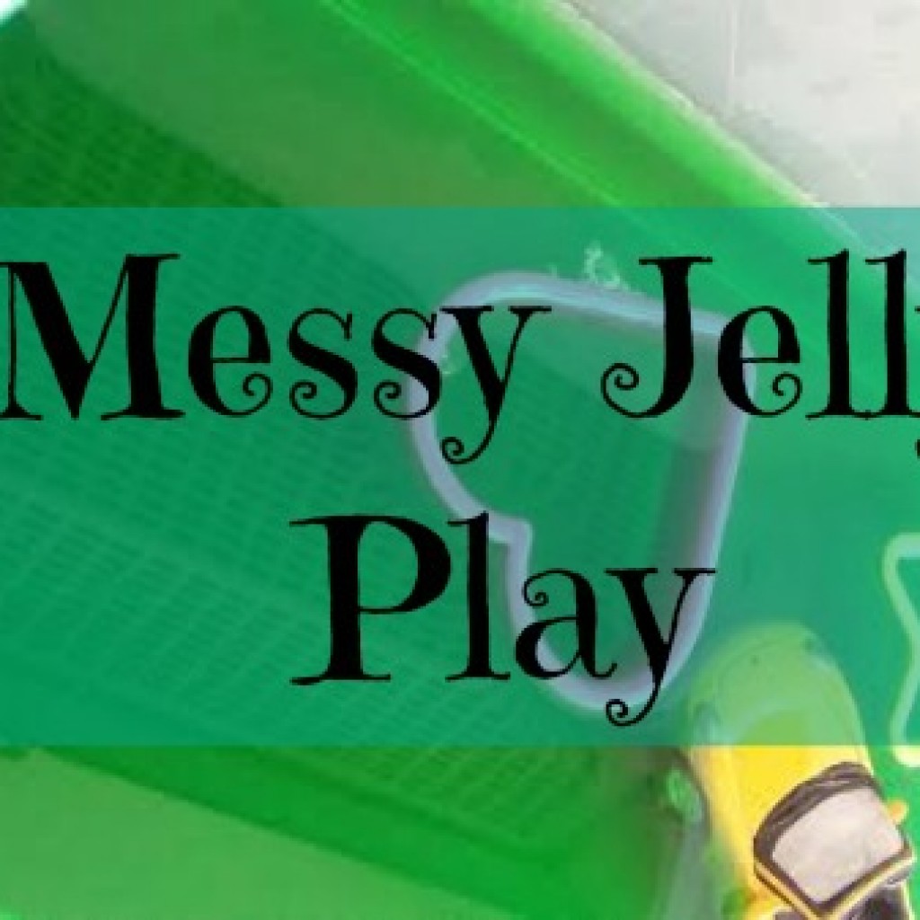 Toddler Messy Jelly Play