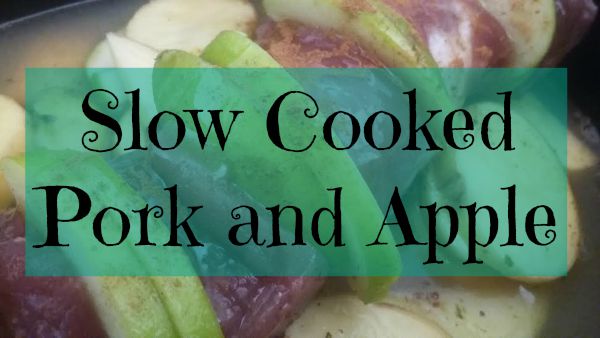 Food for Thought; Slow Cooked Pork and Apple