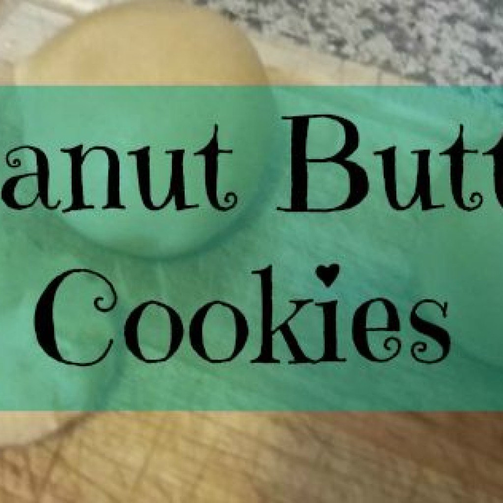 Food for Thought; Peanut Butter Cookies