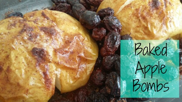Food for Thought; Baked Apple Bombs