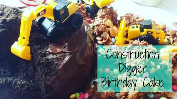 How to make a Construction Digger Cake