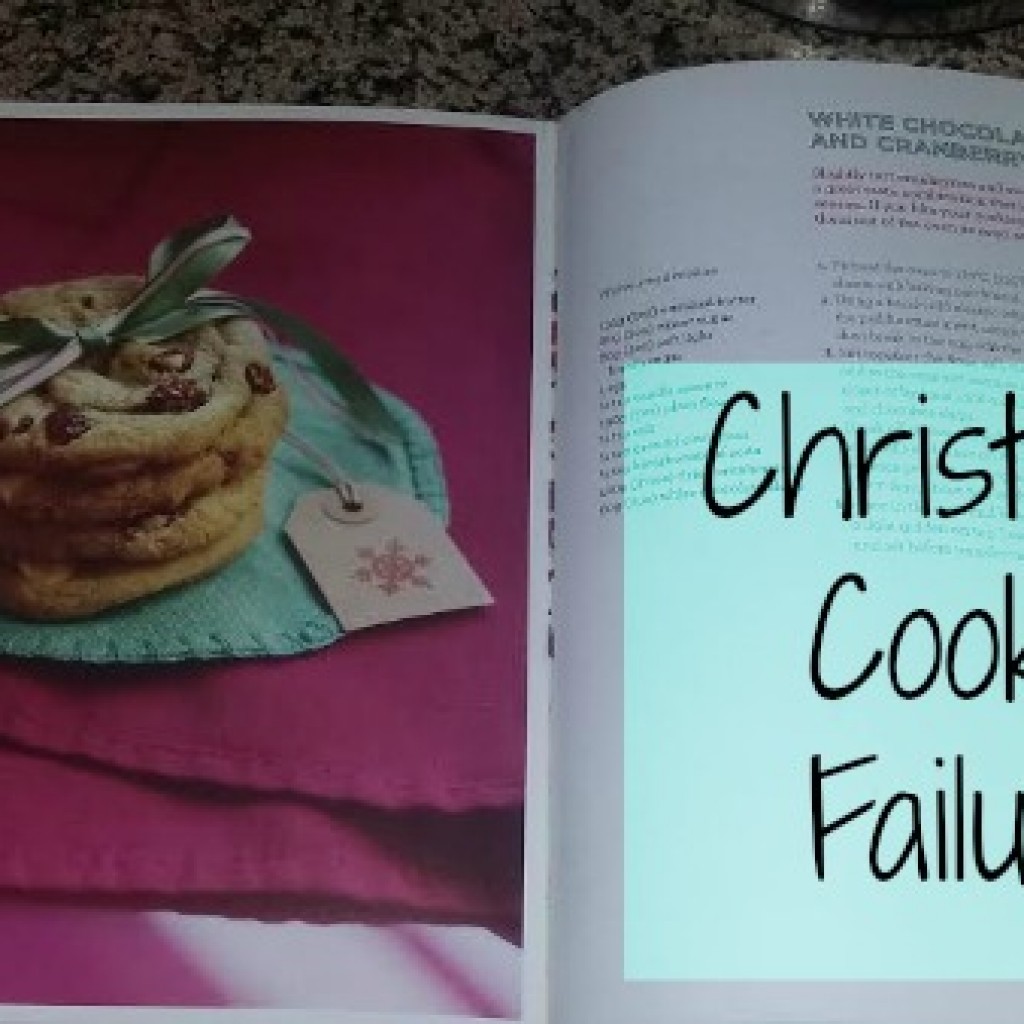 Food for Thought; My Christmas Cookie Failure