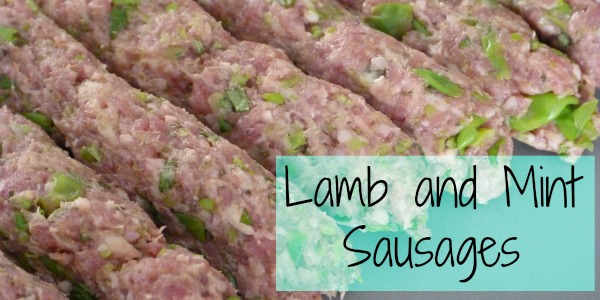 Food for Thought; BLW Lamb and Mint Sausages