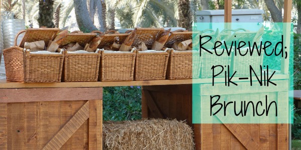 Dubai Review; Pik-Nik Brunch at The Westin