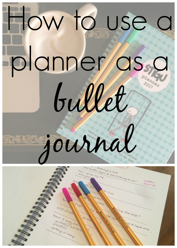 How I used my stigu planner as a bullet journal. Using a planner has helped me on my bullet journal journey, giving me the artistic flair and uniformity I craved without having to do it myself. My Stigu planner is the bullet journal for those who are less creative and artistic than they would like to be!