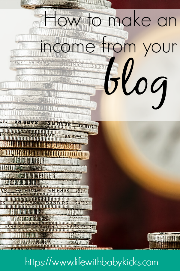 The beginners guide to making an income from your blog. What income streams you can use and how to find them. The new bloggers money guide. You too can make money from blogging.