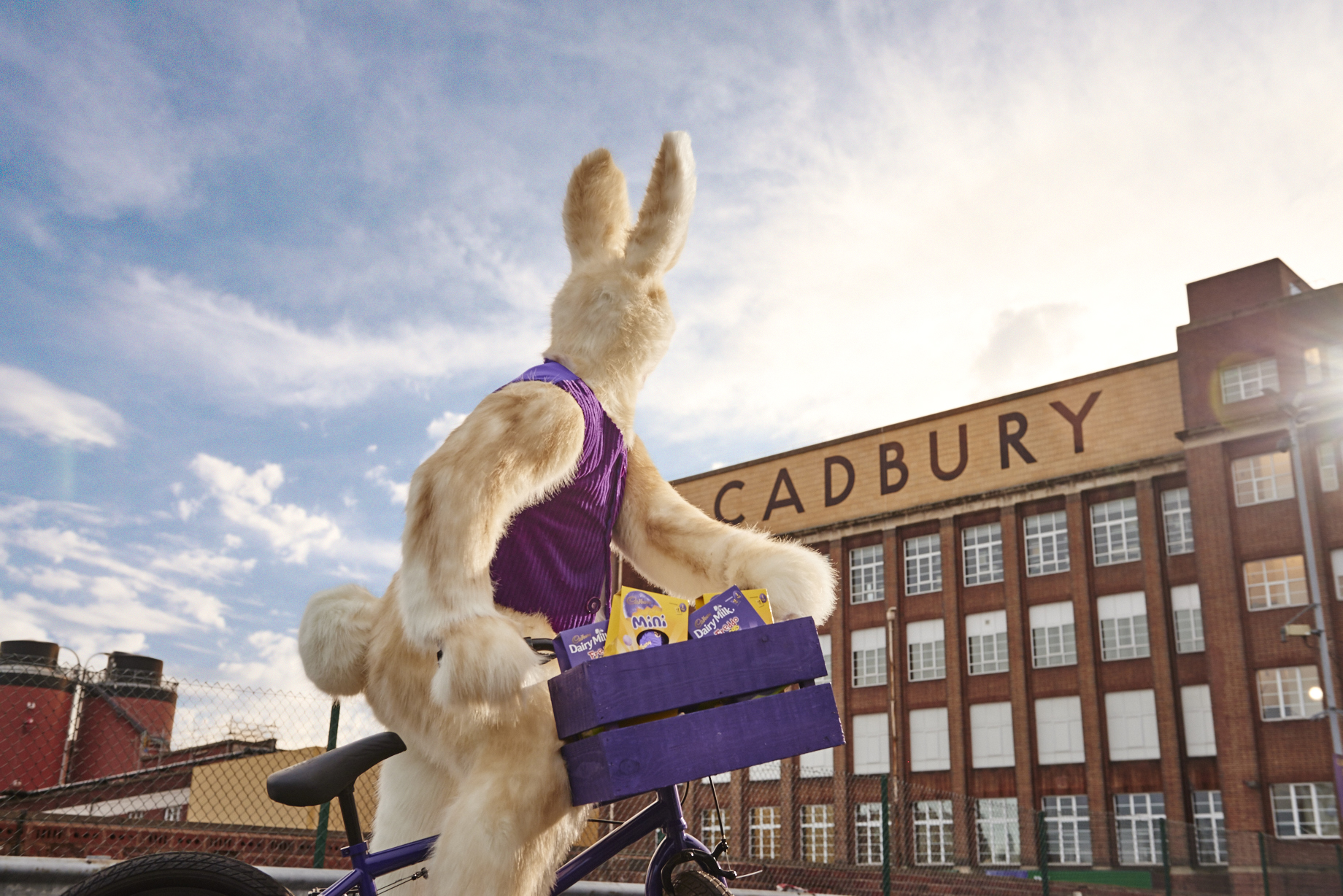 The Cadbury Easter Bunny sets off from Bournville to deliver joy to the nation in the lead-up to the Easter weekend