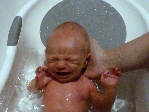 Baby First bath