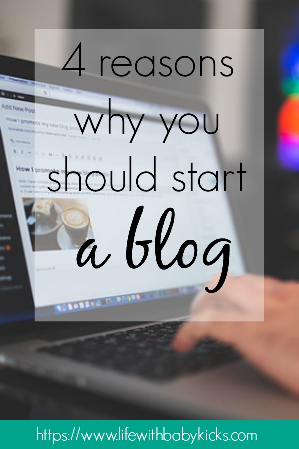 It's  abloggers world out there - here are four reasons why you should start a blog today.