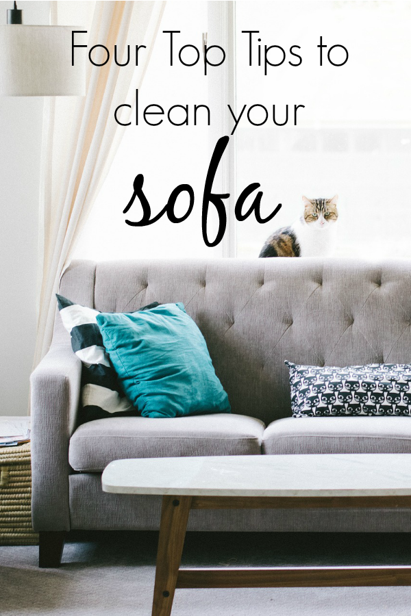 four top tips to clean your sofa